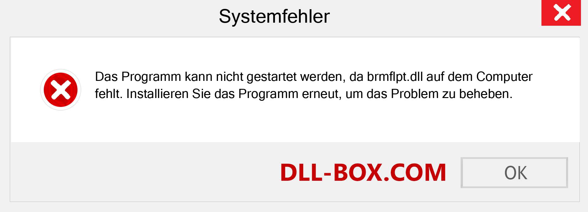 brmflpt.dll-Datei fehlt?. Download für Windows 7, 8, 10 - Fix brmflpt dll Missing Error unter Windows, Fotos, Bildern