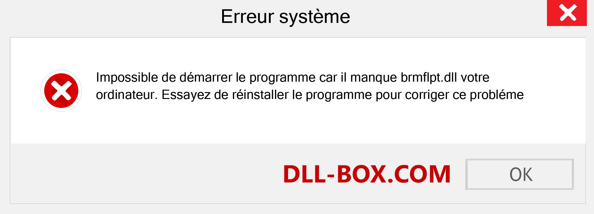 Le fichier brmflpt.dll est manquant ?. Télécharger pour Windows 7, 8, 10 - Correction de l'erreur manquante brmflpt dll sur Windows, photos, images